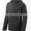 No zipper hoodie jacket waterproof fabric softshell jacket