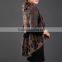 winter lady faux fur shawls