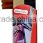 Plastic handle double side hair with rubber and PVC shoe cleaner
