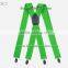 1.5" Wide Solid Color Mens Suspender X Type Undergarment Suspender Brace Casual Business