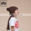 China Wholesale Rabbit Fur Beanies Fur Poms Baby Knit Hat