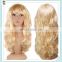Cheap Colorful Long Wave Carnival Party Costume Synthetic Wigs HPC-0004