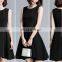 Little Black Sleeveless Ladies Simple Fashion Dresses On Sale