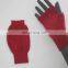 Wholesale Winter Fingerless Adults Knitted Mittens with Fur Ball