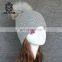 latest high quality cheap hot sale winter hat new style women wool knitted hat knit wool hat pattern
