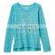 Children Latest Dress Style, Girls 7- 16 High-Low Long Sleeve Graphic Design Tee