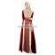 New Arrival Fashion Muslim women Long sleeve Dubai Lace Dress Maxi Abaya Islamic For Women