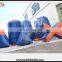 Outdoor inflatable paintball shooting range,inflatable paintball bunkers,airsoft paintball bunkers