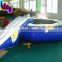 3.6m air adult water inflatable trampoline with aqua slide