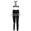 Women Set Fitness Clothing Sportswear Vest and Pants Suits Crop Top Shirts + Skinny Legging For Female