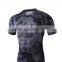 Wholesale In stock Men Tight Compression T-shirts For Gym Bodybuilding Running Sportswear