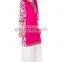 Wholesaler Indian style Kurti back printed and front solid border on Yoke & bottom of kurti
