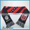 Fashion club scarf for football fans
