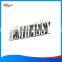 Custom Aluminum Diamond Cut Nameplate
