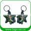 Factory Outlets Various Shapes Custom Pvc Puffy Led Keychain Led Maker
