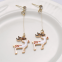 earring  christmas style