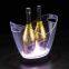 Stainless Steel Double Wall Ice Bucket for 6 Champagne Bottles8L Boat Shape LED Ice Bucket LED Ice Bucket Beer Ice Bucket for Sale Champagne Ice Bucket