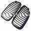 ABS matt black painted radiator mesh grill front bumper grills for BMW 3 series E90 LCI 2008-2011
