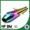 wholesale 125cc, 150cc, 250cc motorcycle exhaust, stainless steel racing motorcycle exhaust muffler