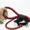 pet chest harness Fine pattern round rope leash dog walking leash A11