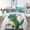 Children Cartoon High Quality Bed Sheet 100% Cotton 3D Crib Baby Dinosaur bedding sets