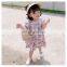 2020 New Girls Dress Fashion Cotton Summer Short Sleeves Backless Flowers Girls Dresses