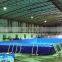 Guangzhou factory intex steel inflatable frame pool, family used swimming pool for sale