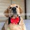 Factory direct wholesale new pet banquet holiday dog bow tie collars