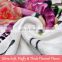 Floral Plush Fleece Baby Photography Backdrop Memory Blanket, Baby Monthly Milestone Blanket