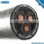 xlpe insulated pvc sheath 3 core 150mm power cable