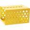 Luxury Custom Empty Geometric Hollow Fashion Fancy Design Desktop Tissue Box