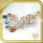 Crystal brooch Large crown inlay rhinestone brooch lovely Peacock brooch FB054