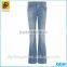 Fashion Western Bell-bottom Design Women Garment Factory Denim Flared Jeans