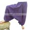 Purple Mens Harem Pants Baggy Aladdin Genie Fisherman man Pants Trouser jumpsuit Yoga Boho Gypsy Indian women Loose Pants