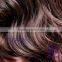 Long curly hair more inclined bang fluffy lifelike wig hair perm set of Africa