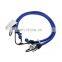 High stretch bungee cords elastic tie down straps strong bungee straps With Iron Hook