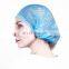 Class 1 Dust proof Hair Nets Disposable Surgical Non Woven Elastic Cheap Surgical Bouffant Caps