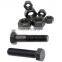 Black Bolt Hex Head ISO Stainless Steel Zinc Plated Self-tapping Screw Bolt