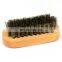 Small Shoe Cleaning Brush Wooden Shoe Brush Set Pig Hair Travel Small Easy To Carry Cleaner