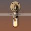 Wall Lamps E27 Vintage Industrial Wall Light Fixture Fitting Water Pipes Style Wall Lamp