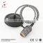 Tonghua Wholesale Vintage Aluminum E26 E27 Black Knob Switch Bulb Socket Glass Pendant Light Decorative Lamp Holder