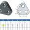Marine Triangle Plate Mooring Bridle of Anchor Chain