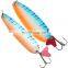 New Design 32g Artificial Baits Rotating Lure Sequins Metal Sequin Spinner Spoon Fishing Lures
