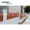High quality nice looking aluminium wood fence