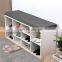 Shoe Rack Storage Bench Organiser Wooden Shelf Cupboard Box