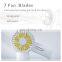 Fashion multifunction rechargeable outdoor noiseless phone holding smart mini fan