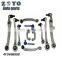 4F0498998 Full Set Factory Aluminum Replacement Suspension Parts Front Lower Control Arm Kit for Audi A4 A6 2005-2011