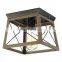 ceiling lamps pendant light designer farmhouse Vintage Style Caged E26 Flush Mount Edison Indoor Ceiling Light