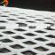 Metallic furniture White powder coated aluminum expanded metal