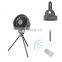OEM Factory Price Foldable Tripod Table Stand Electric Fan Portable Air Cooling Rechargeable Mini Fans Outdoor Camping Fan